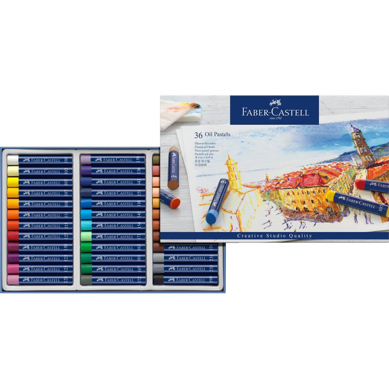 Faber-Castell, Creative Studio, pastele olejne, 36 kolorów