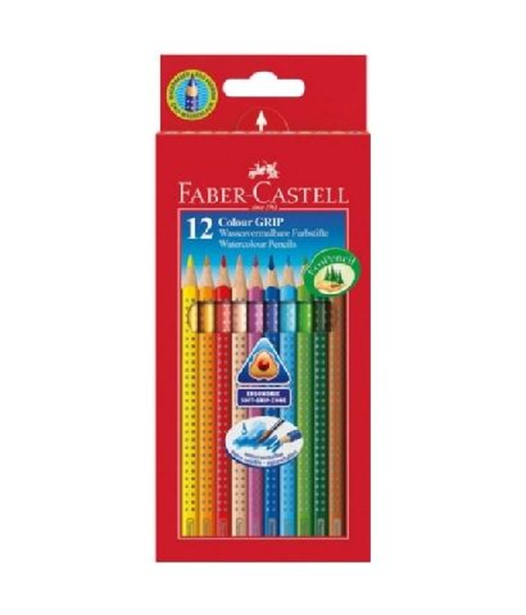 Faber-Castell, kredki Grip 2001 karton, 12 szt.