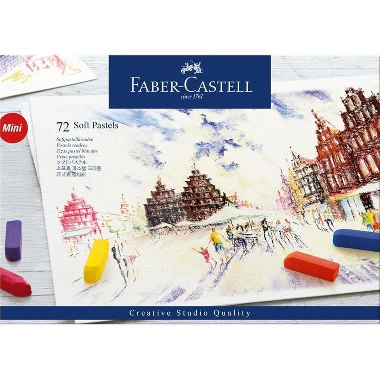 Faber Castell, pastele suche, mini, 72 kolory
