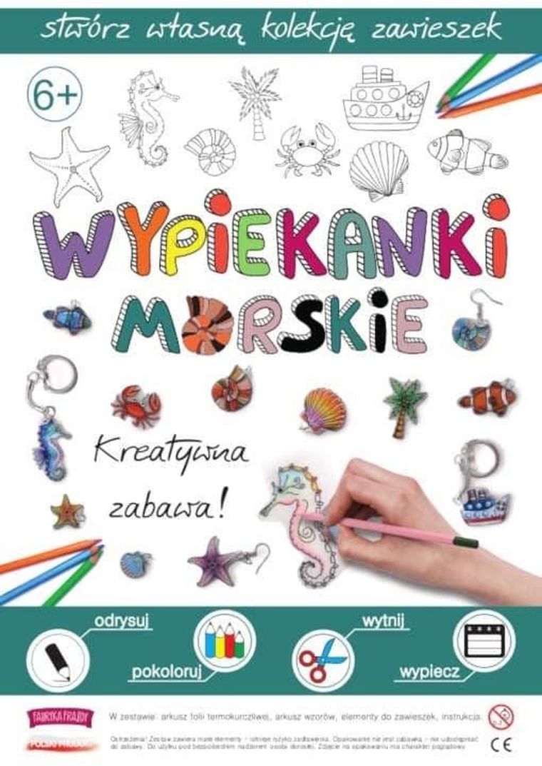 Fabryka Frajdy, Wypiekanki morskie, zestaw kreatywny
