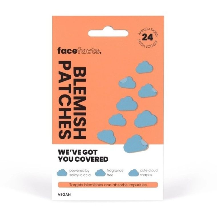 Face Facts, Blemish Patches, plastry na wypryski, clouds, 24 szt.