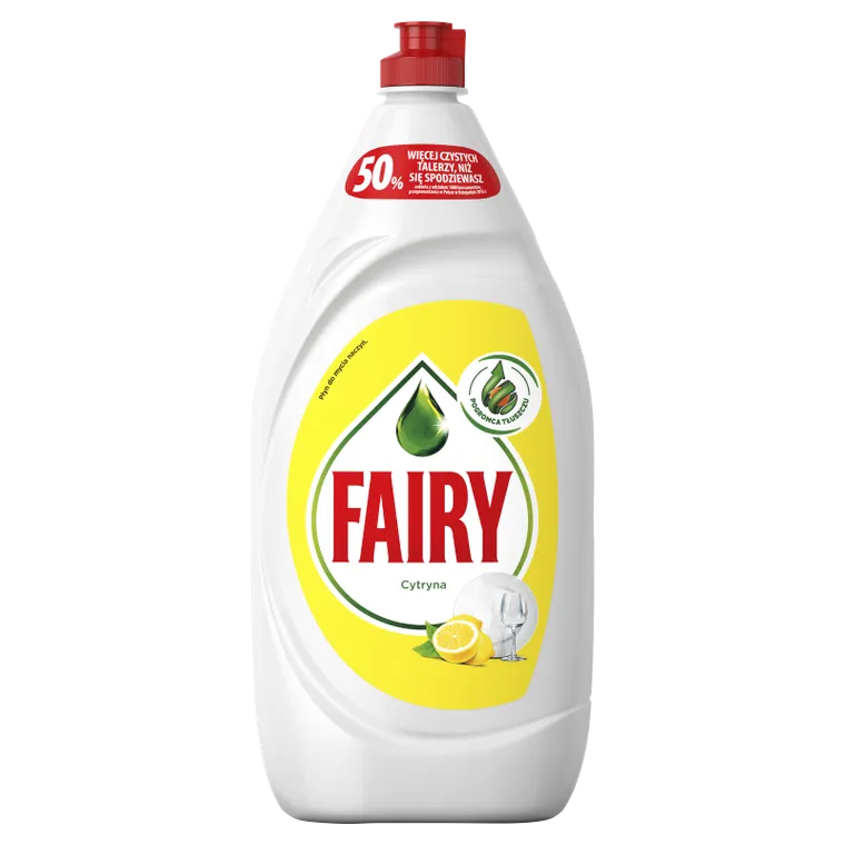 Fairy, Cytryna, płyn do mycia naczyń, 1,35 l