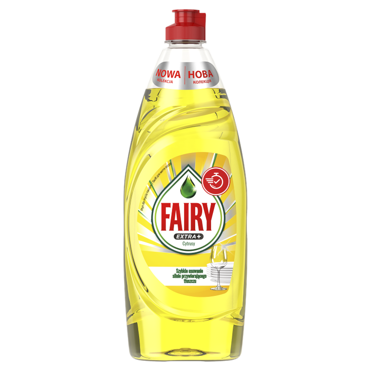Fairy, Extra+, płyn do mycia naczyń, cytrusy, 650 ml
