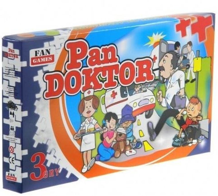 Fan Games, Pan doktor + Na grzyby do wielkiego lasu 2w1, gra familijna
