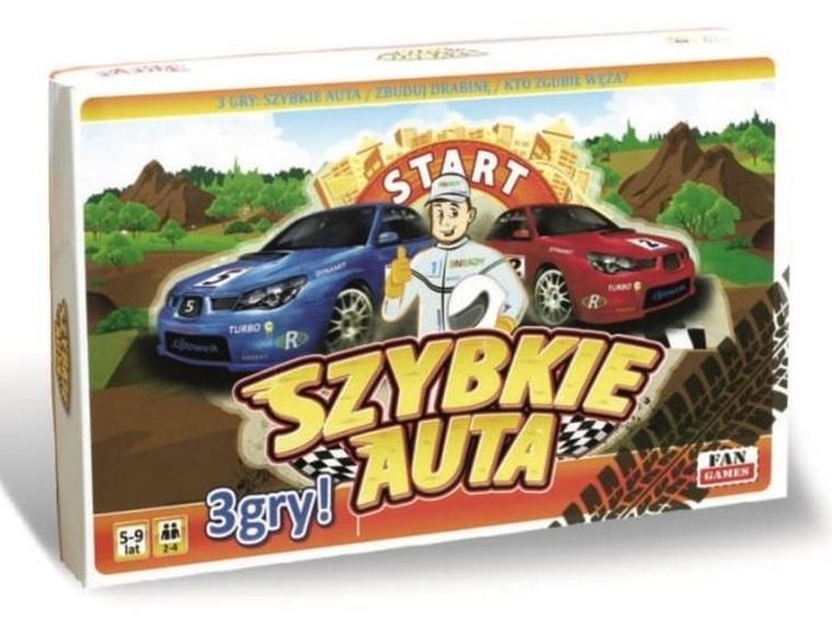 Fan Games, Szybkie auta 3w1, gra familijna