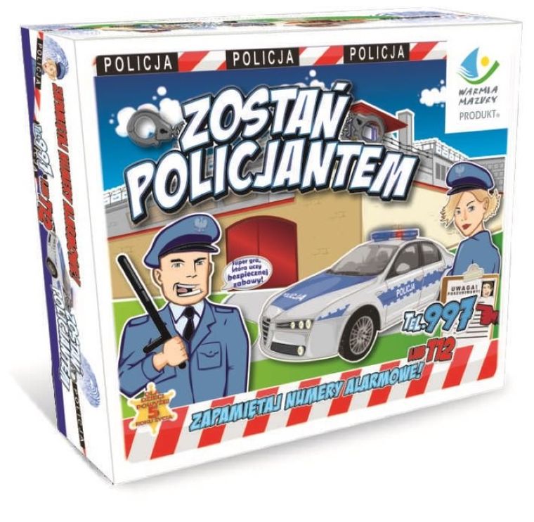 Fan Games, Zostań policjantem, gra planszowa