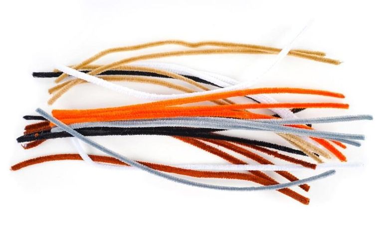 Fandy, druciki kreatywne, 6 mm, 25 szt.