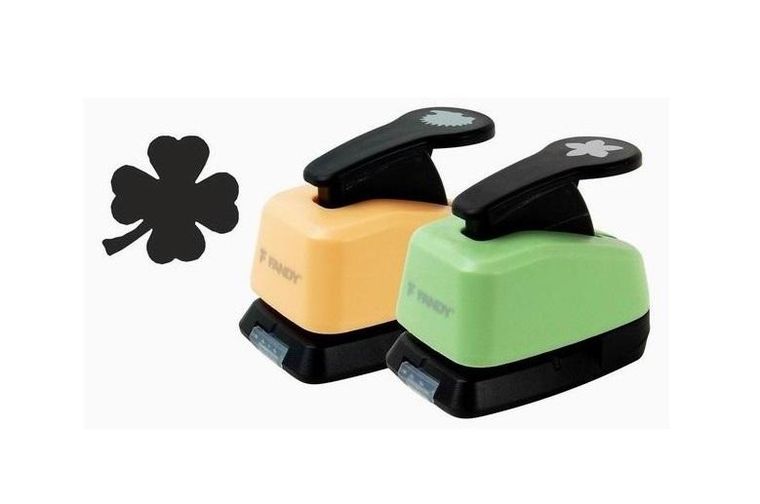 Fandy, dziurkacz ozdobny, koniczyna, 16 mm