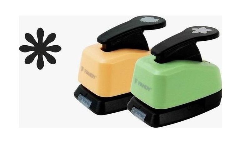 Fandy, dziurkacz ozdobny, kwiatek, 16 mm