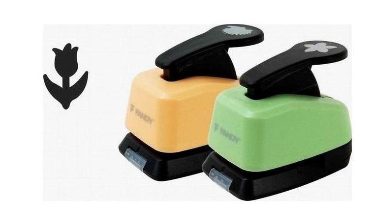 Fandy, dziurkacz ozdobny, kwiatek, 16 mm