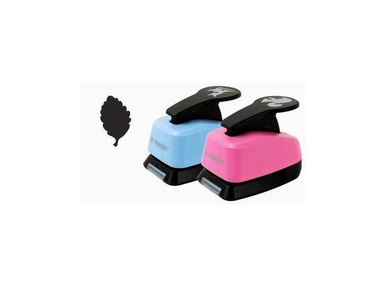 Fandy, dziurkacz ozdobny, liść, 25 mm