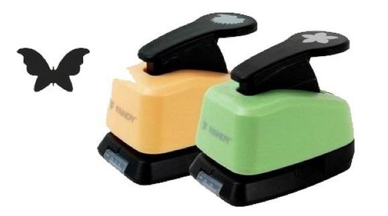 Fandy, dziurkacz ozdobny, motyl, 16 mm