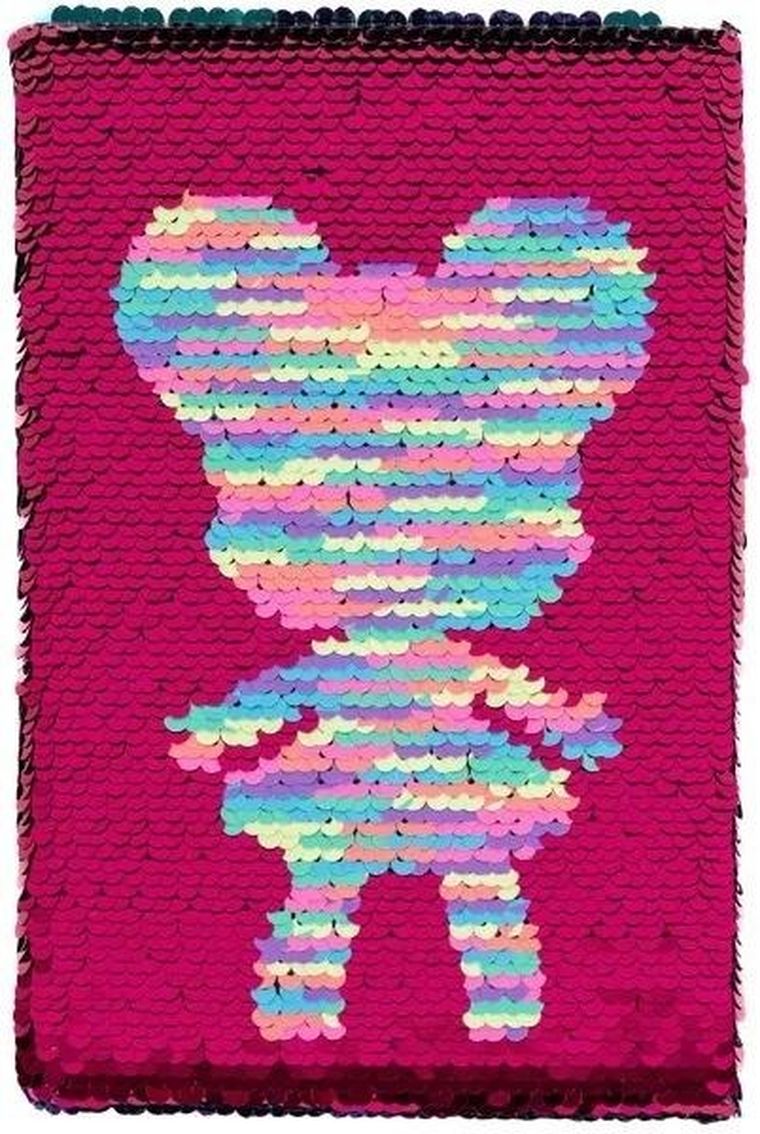 Fandy, notes A5, 80 kartek, linie, sparkle, 1 szt.