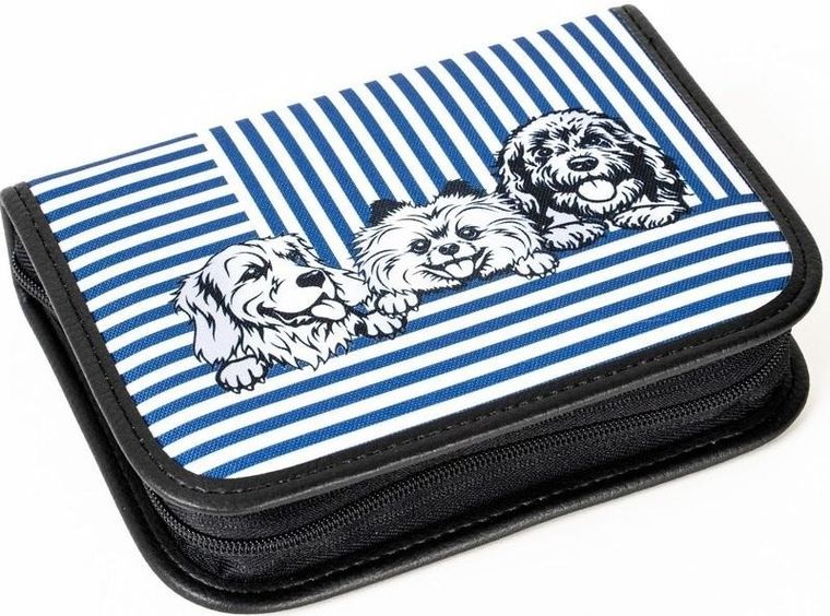 Fandy, piórnik rozkładany, podwójny, Doggy