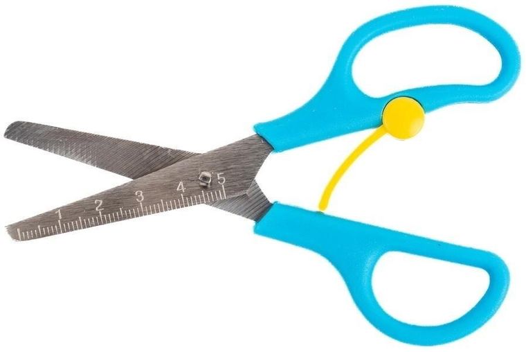 Fandy, Silky, nożyczki ze sprężyną plastikowe, 13 cm