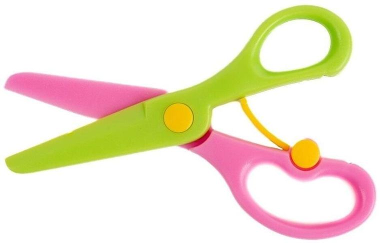 Fandy, Silky, nożyczki ze sprężyną plastikowe, 13,5 cm