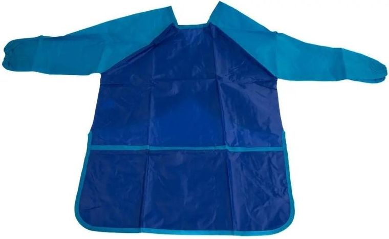 Fandy, Sleeve, fartuszek do prac plastycznych, niebieski