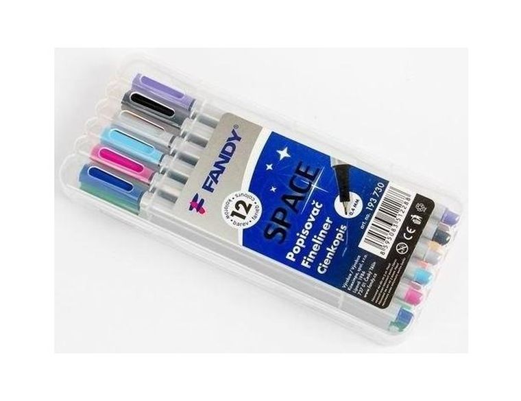 Fandy, Space, marker, 12 kolorów
