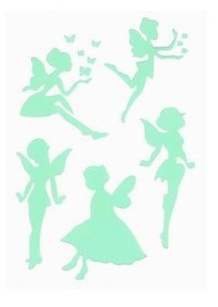 Fandy, szablon Silhouette, wróżki