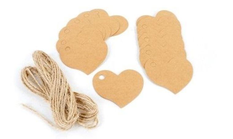 Fandy, tagi prezentowe, serce