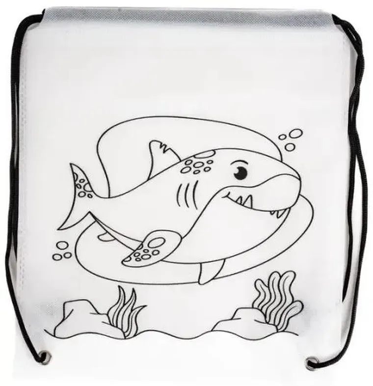 Fandy, Tinting, worek szkolny do malowania, rekin