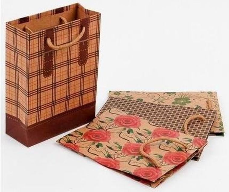 Fandy, torebka papierowa, Craft, mała, Ornament