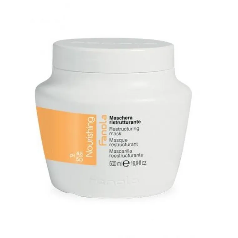 Fanola, Nourishing, Restructuring Mask, rekonstruująca maska do włosów suchych i łamliwych, 500 ml