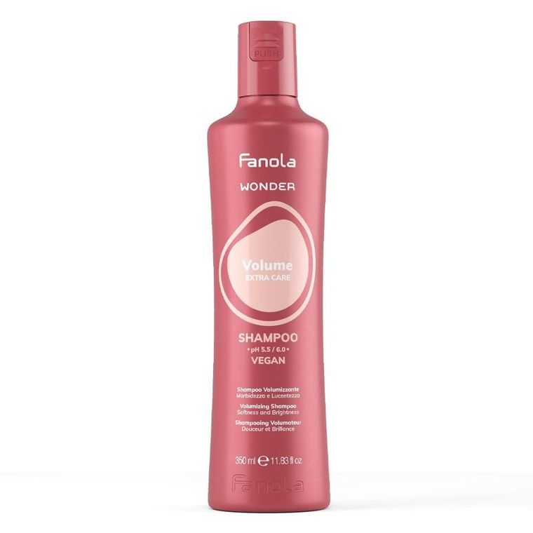 Fanola, Wonder Volume Extra Care, szampon zwiększający objętość włosów, 350 ml