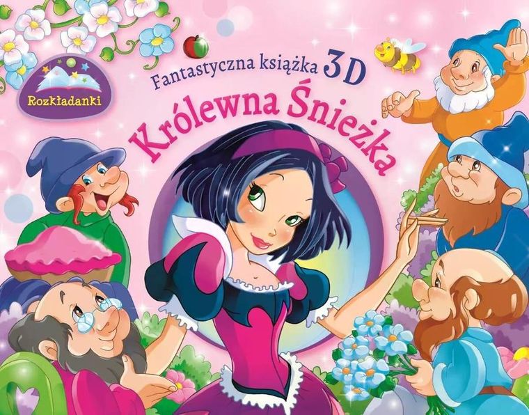 Fantastyczna książka 3D. Królewna Śnieżka. Rozkładanki
