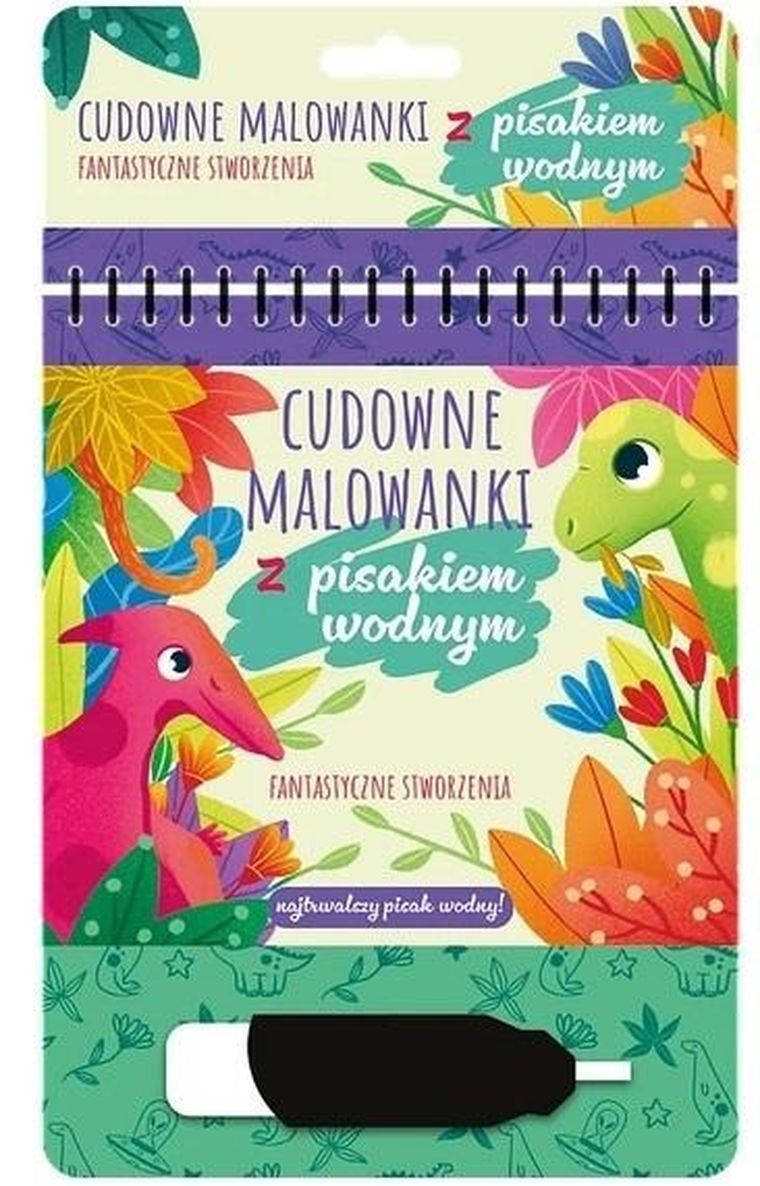 Fantastyczne stworzenia. Malowanki z pisakiem wodnym