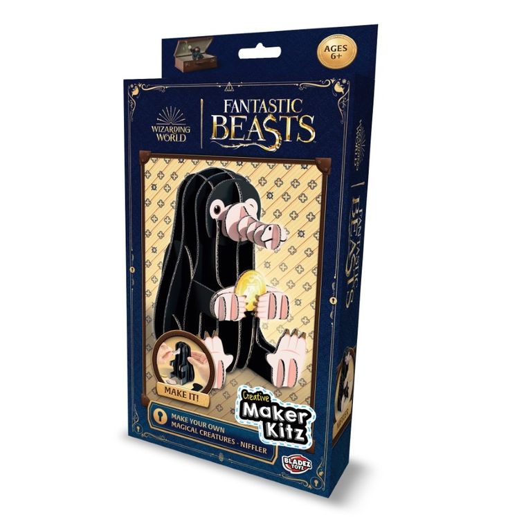 Fantastyczne Zwierzęta, Maker Kitz, Niuchacz, puzzle 3D