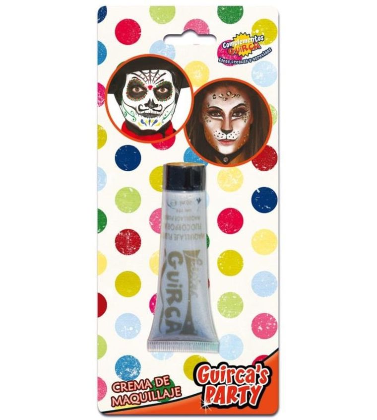 Farba do twarzy, srebrna, 20 ml