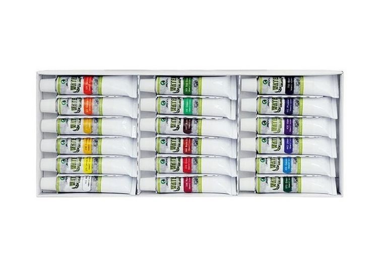 Farby akwarelowe E 1338 B, 18 kolorów, 12 ml