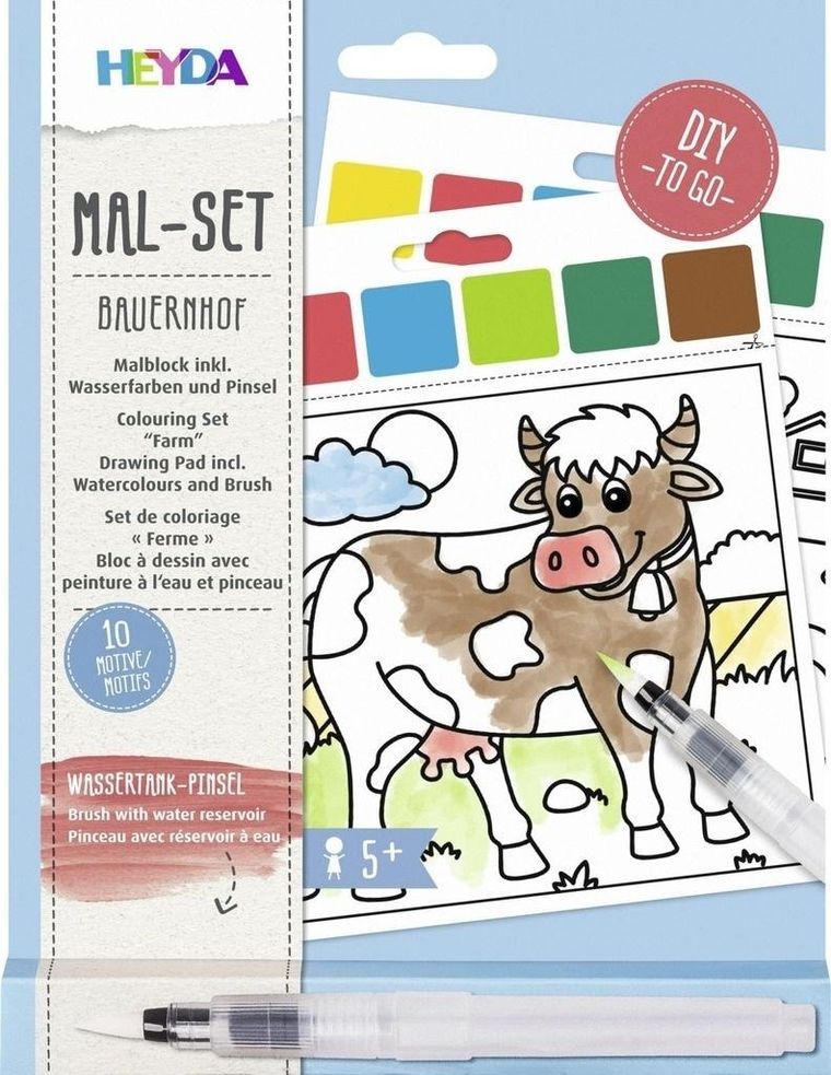 Farma. Malowanka wodna