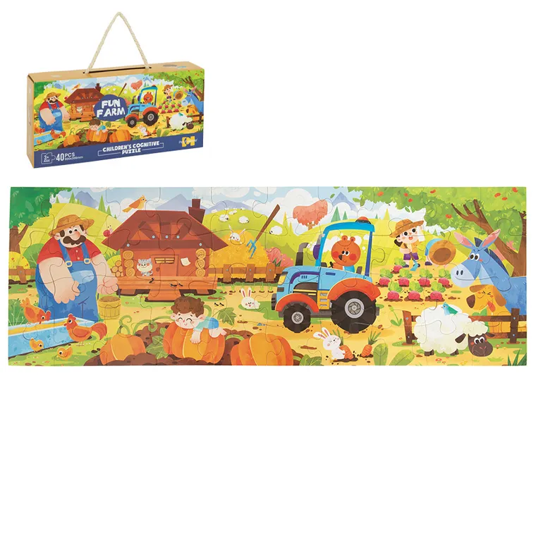 Farma, puzzle, 40 elementów