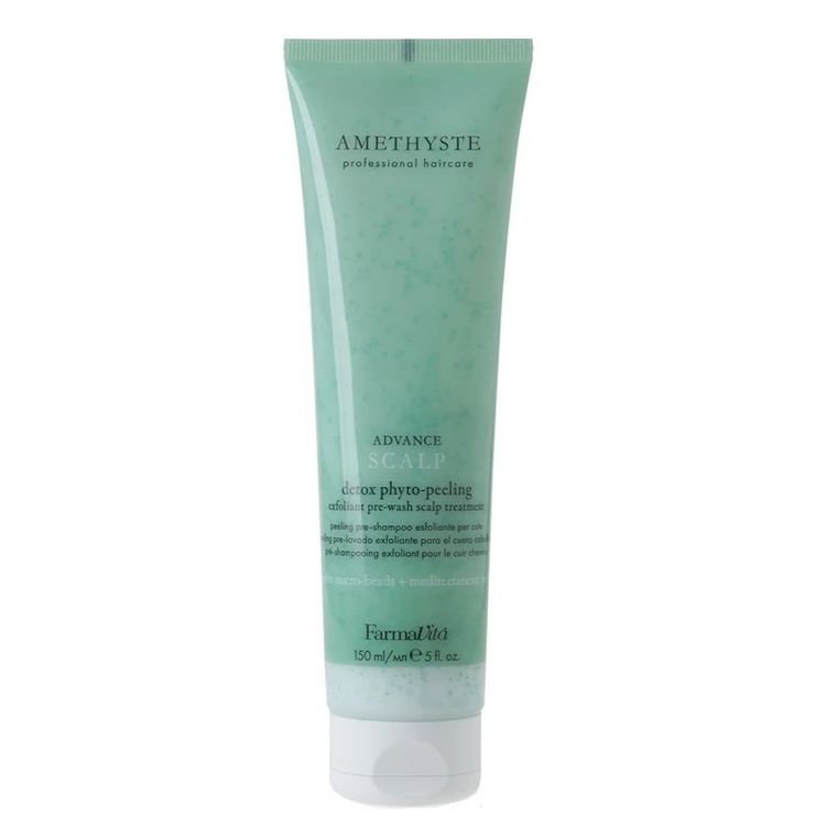 Farmavita, Amethyste Advance Scalp Detox Peeling Mask, maska peelingująca do skóry głowy, 150 ml