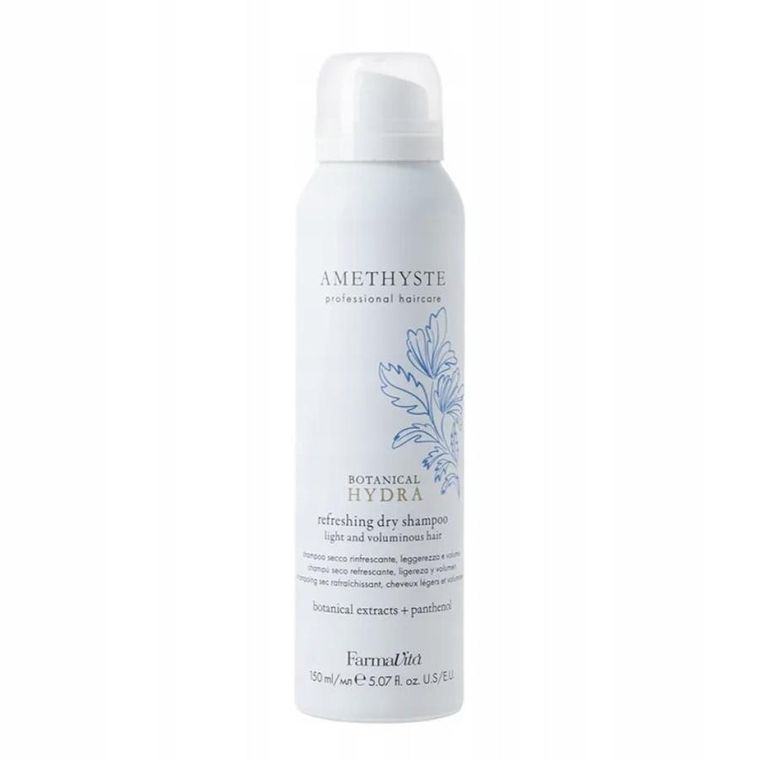 Farmavita, Amethyste Botanic Hydra, odświeżający suchy szampon do włosów, 150 ml