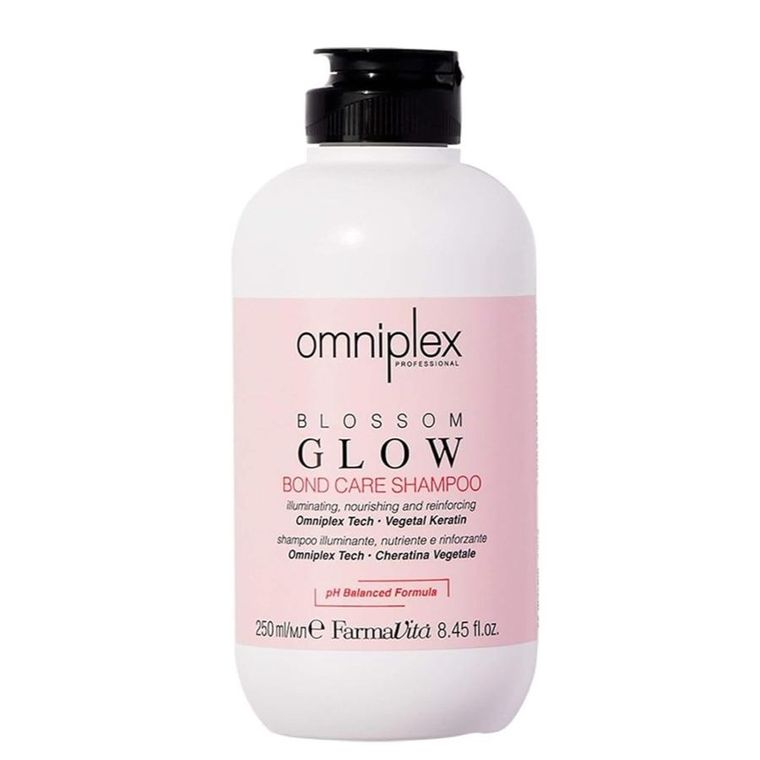 Farmavita, Blossom Glow Bond Care Shampoo, rozświetlający i wzmacniający szampon do włosów, 250 ml