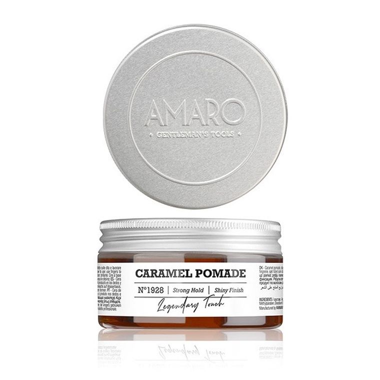 Farmavita, Caramel Pomade, mocno utrwalający pomada do włosów, Strong Hold, 100 ml