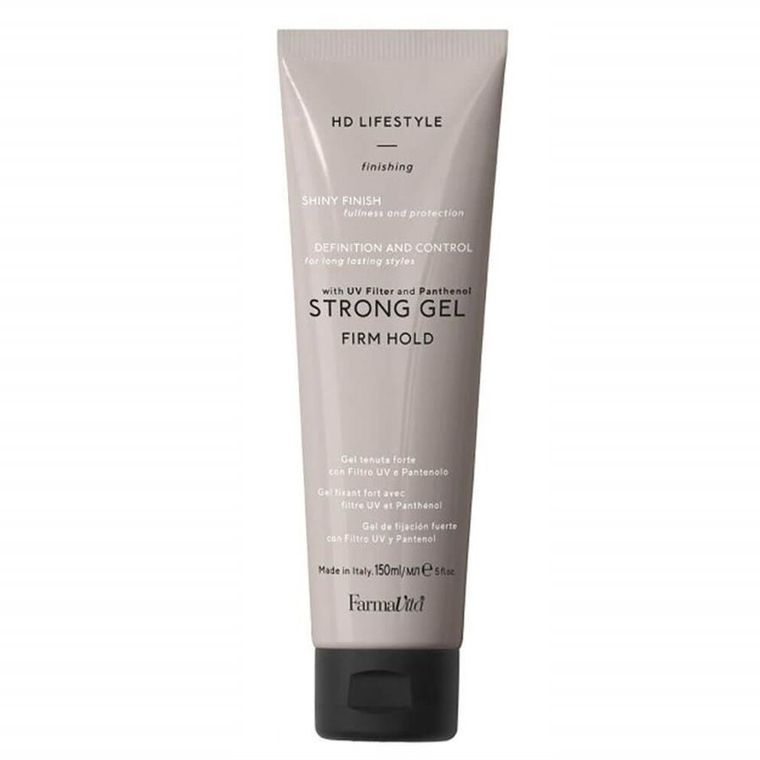 Farmavita, HD Lifestyle Strong Gel Firm Hold, mocno utrwalający żel do włosów, 150 ml