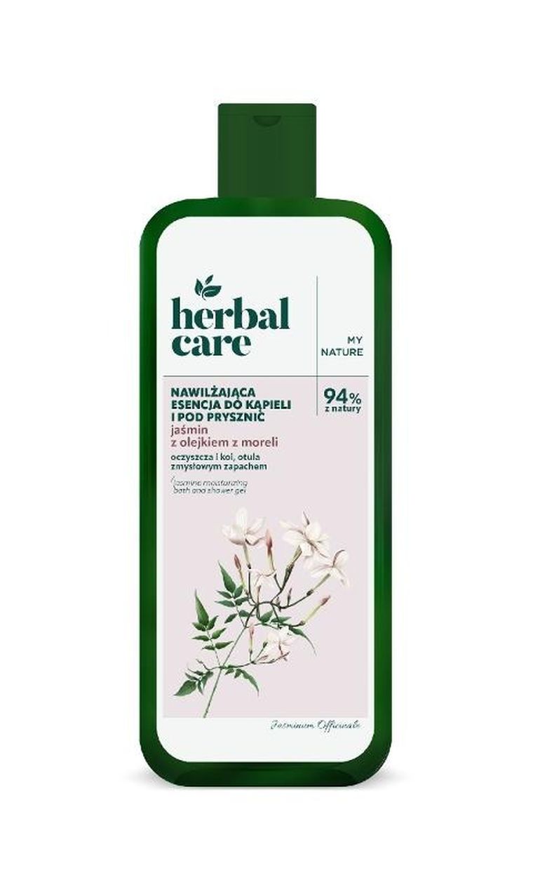 Farmona, Herbal Care, nawilżająca esencja do kąpieli i pod prysznic, jaśmin z olejkiem z moreli, 400 ml