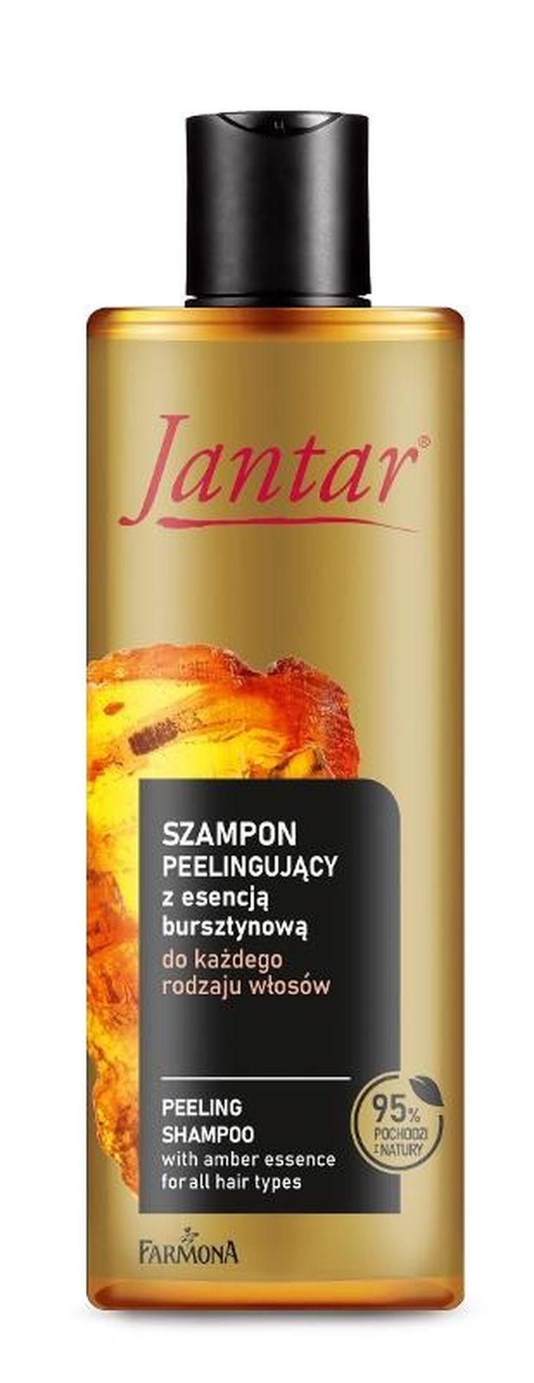 Farmona, Jantar, szampon peelingujący z esencją bursztynową, do każdego rodzaju włosów, 300 ml
