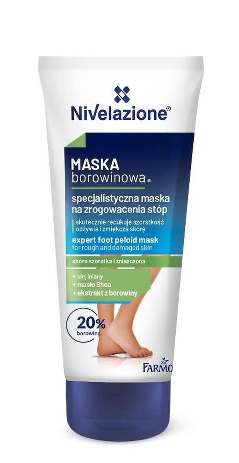Farmona, Nivelazione Stopy, specjalistyczna maska borowinowa na zrogowacenia stóp, 75 ml