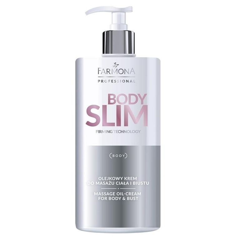 Farmona Professional, Body Slim, olejkowy krem do masażu ciała i biustu, 500 ml