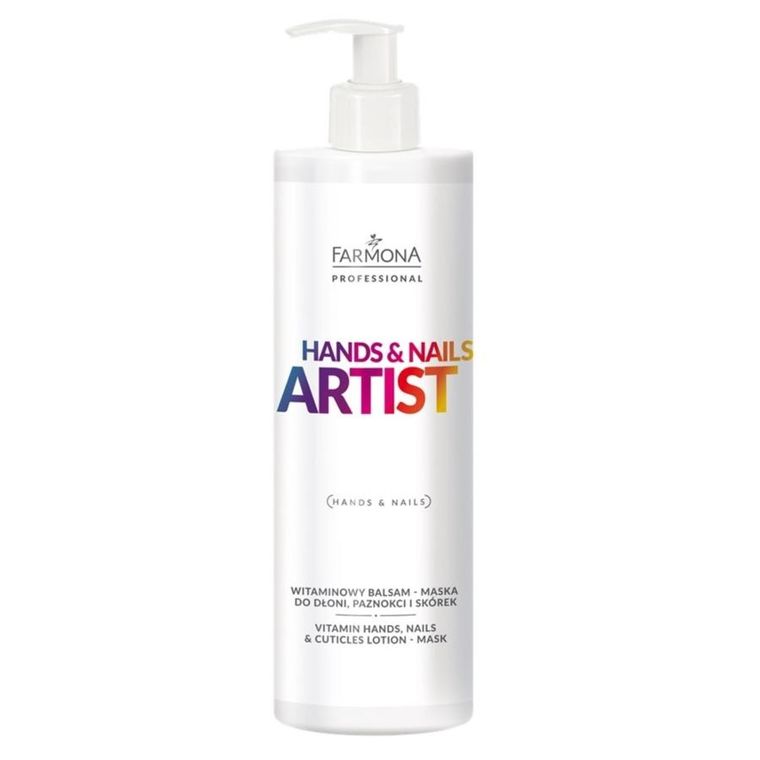 Farmona Professional, Hands & Nails Artist, witaminowy balsam-maska do dłoni paznokci i skórek, 280 ml