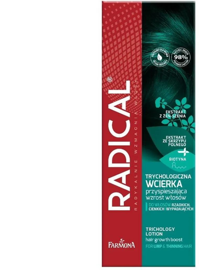 Farmona, Radical, trychologiczna wcierka przyspieszająca wzrost włosów, 100ml