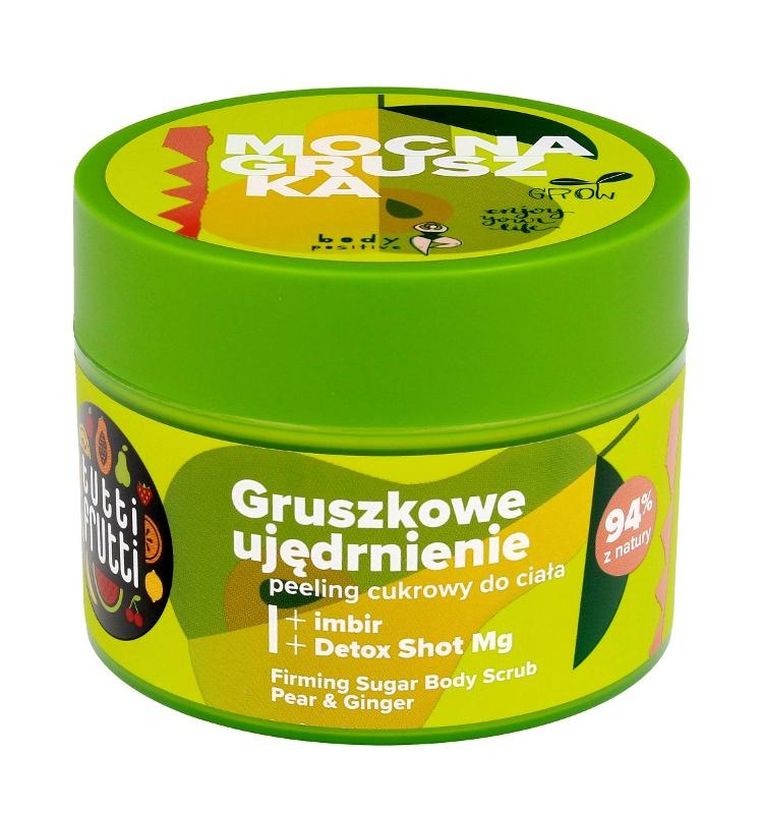 Farmona, Tutti Frutti, peeling cukrowy do ciała, gruszkowe ujędrnienie, gruszka&imbir, 300g