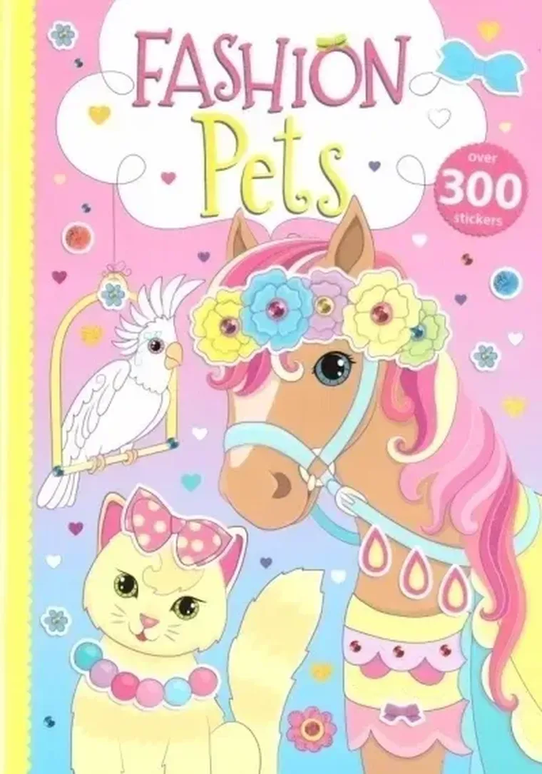 Fashion Pets. Kolorowanka
