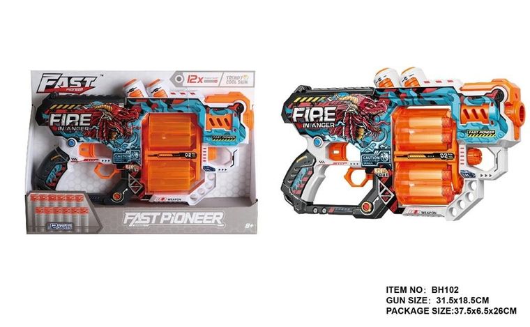 Fast Pioneer, wyrzutnia i 12 strzałek