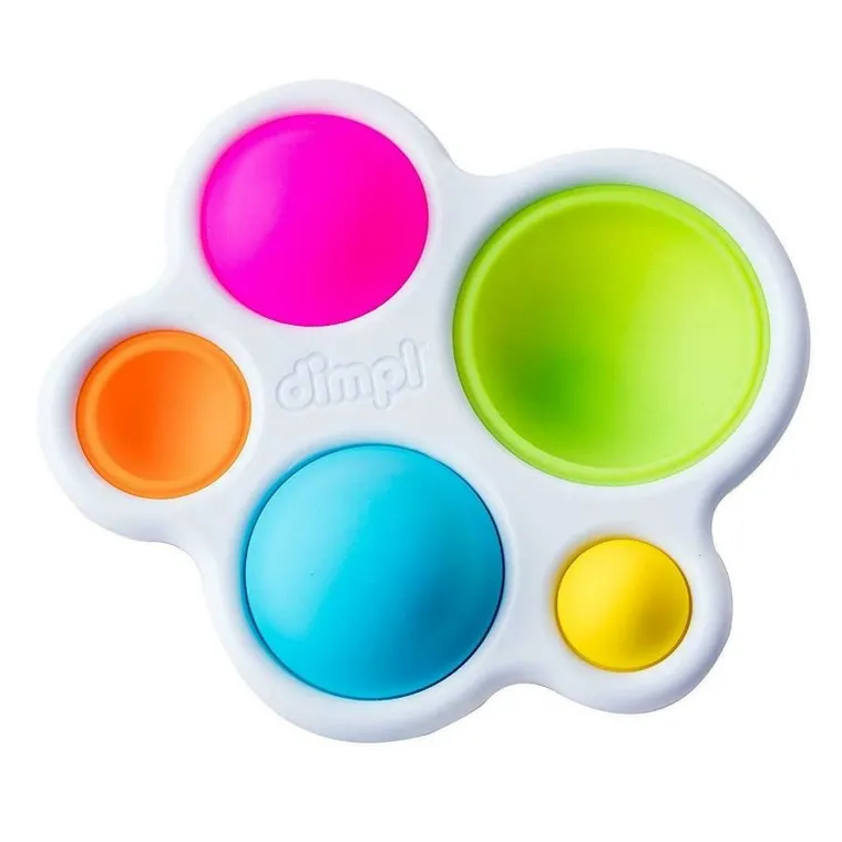 Fat Brain Toy Co, Bąbelki Dimpl, zabawka sensoryczna